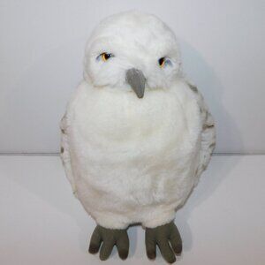 Harry Potter Plush Hedwig  Snowy Owl Hand Puppet Swivel Head with Sound stuffed
